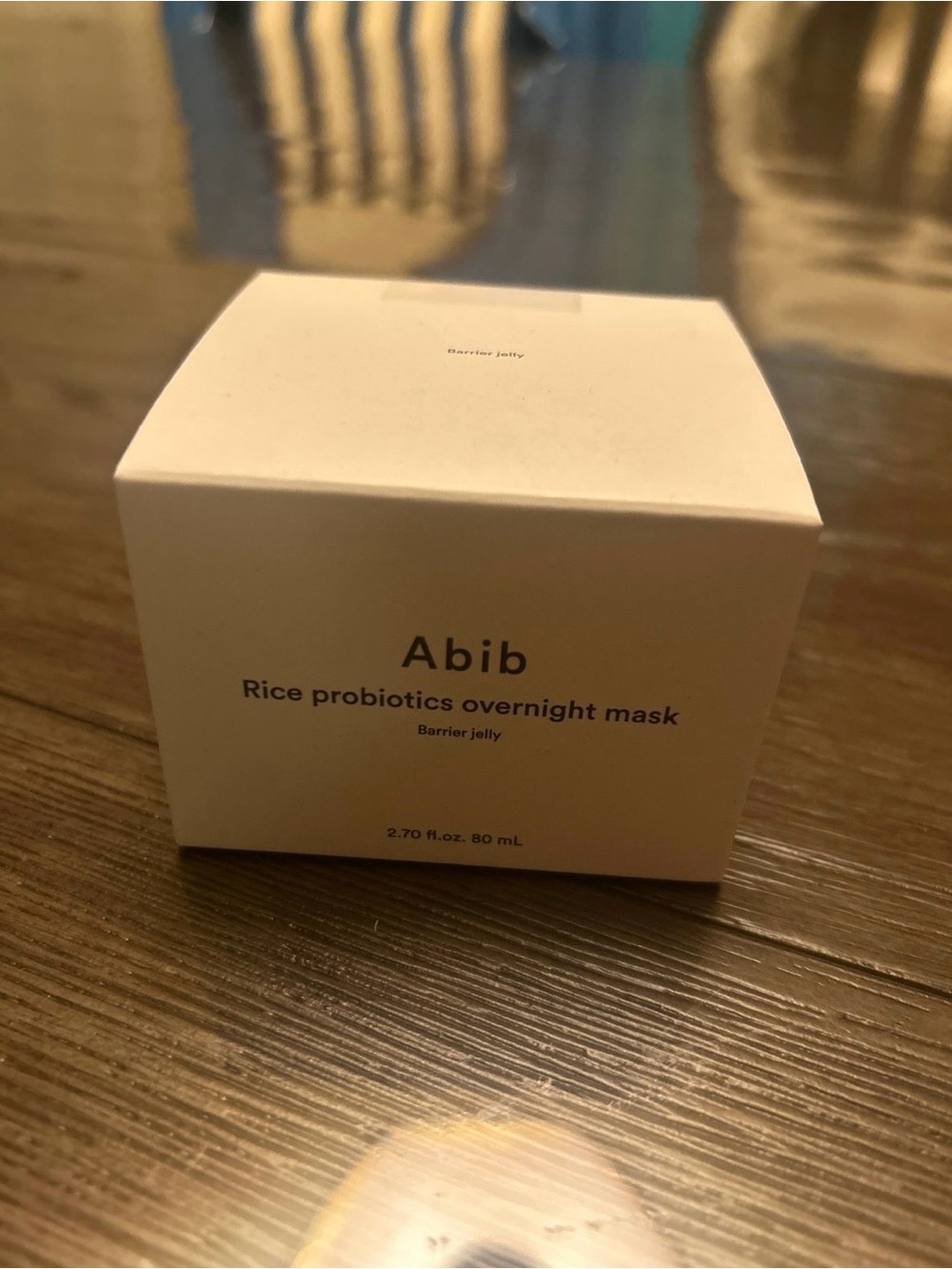 Rice Probiotics Overnight Mask - Cream White